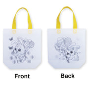 5pcs Easter Tote Bags with Bunny and Egg Design