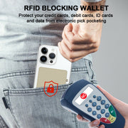 TOYFID All-Aluminum Pop Up Slide Rfid Slim Card Holder Wallet With Airtag Holder-4