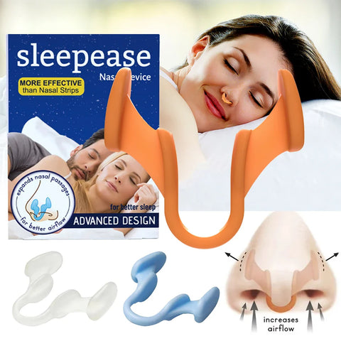 Silicone Nose Clip Anti Snoring Aid 1-2 Pcs-0